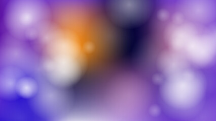 Purple bokeh background with soft light circles