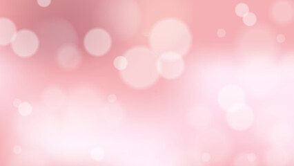 Pastel Bokeh Background with Soft Light Circles