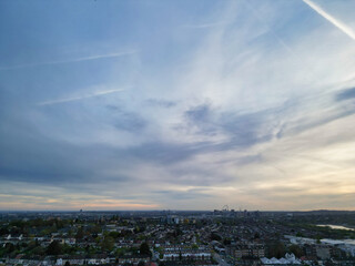 Aerial View of West Brent Cross Central London City of England United Kingdom. April 12th, 2024