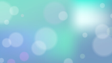 Pastel Bokeh Background with Soft Light Circles