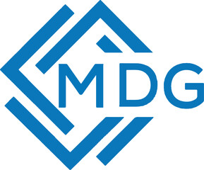 M D G latar Logo desing 