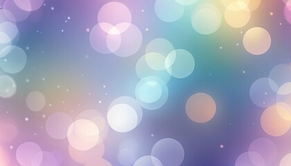 Obraz premium Soft Abstract Bokeh Dots