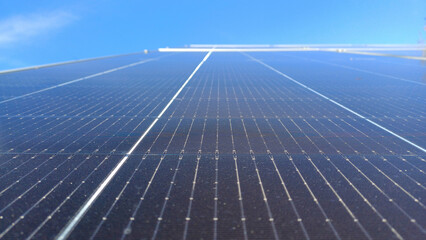 photovoltaics frame from below 