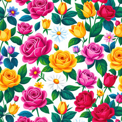 seamless floral pattern
