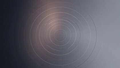 A sleek, minimalist abstract design of thin concentric circles in varying shades of blue, creating a tranquil