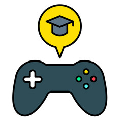 Gamification Icon, Symbol, improvement, school