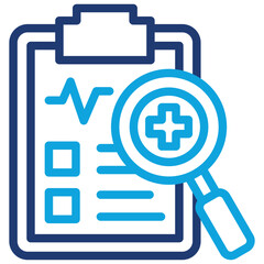 Obraz premium Diagnosis Icon