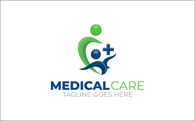 Illustration graphic vector of health and medical care logo design template