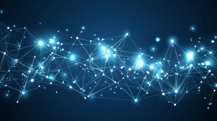 Obraz premium Abstract digital background for technology, ai, neural networks, science, and education