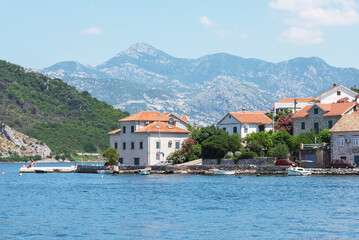 The Bay of Kotor is a bay of the Adriatic Sea