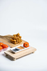 Sempol chicken is a typical snack from Sempol Village, Malang Regency, which is made from tapioca flour and ground chicken meat