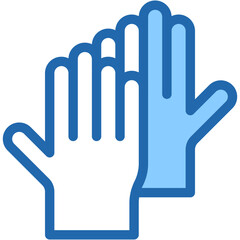 Vector Icon High Five, Trust, Friendship, Agreement, Deal, Happy, Hand