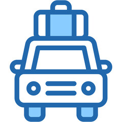 Vector Icon Friend Trip, Trip, Travel, Taxi, Car, Holidays, Vehicle