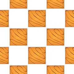 Pattern homemade cookie different taste in pastry biscuit