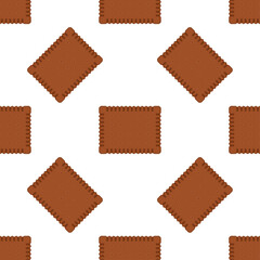 Pattern homemade cookie different taste in pastry biscuit