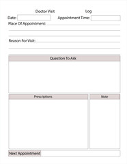 Doctor Appointment Medication Tracker