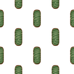 Pattern homemade cookie different taste in pastry biscuit