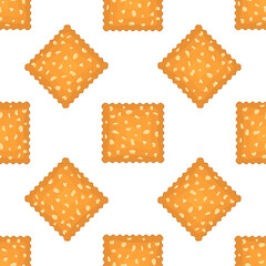 Pattern homemade cookie different taste in pastry biscuit
