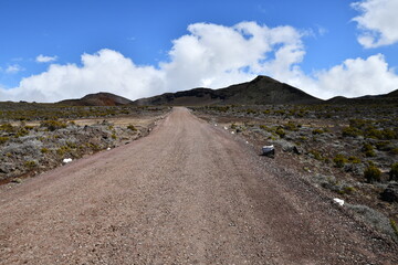 route dans le désert