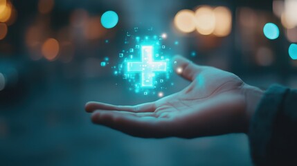 The Hand with Digital Healing