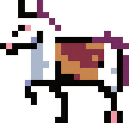 Celestial Charger Horse Pixel
