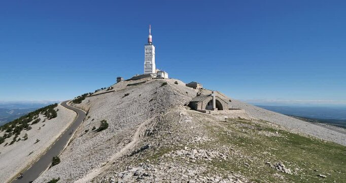 The Sainte Croix chapel, The Mont Ventoux summit, Provence, France