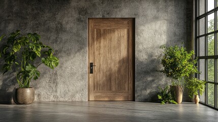 Wooden door 2