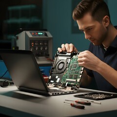 repair of computer	
