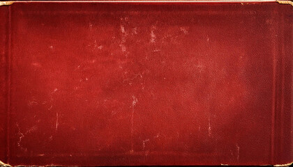Red Book Cover. Old Paper Texture. Background