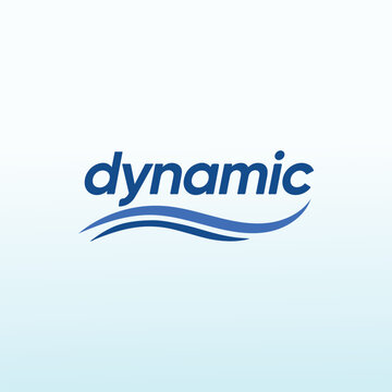 Dynamic Custom vector logo design idea