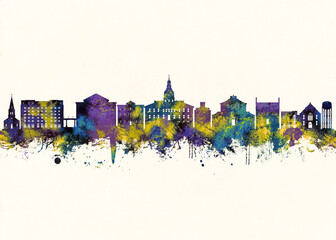 Obraz premium Annapolis City Skyline