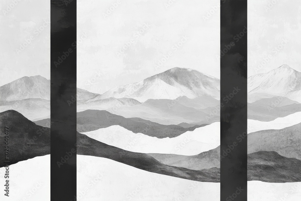 Poster background with grunge texture. overlay of abstract frame. graphic illustration in png format with t