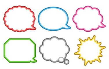 吹き出しセット