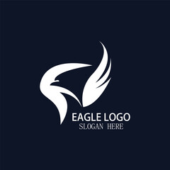 Fototapeta premium Eagle Logo Icon Symbol Illustration