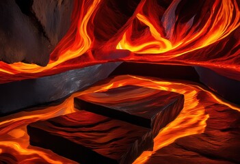 striking vivid flame patterns dancing smooth stone surfaces rich colors unique textures, art, artwork, flames, design, aesthetic, beauty, glow, warm, light
