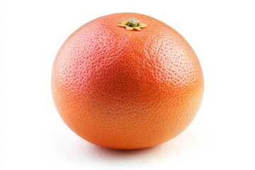 Grapefruit isolated on white background. Generative AI.