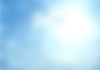 Abstract background in blue gradient color vector illustration  for web banner, poster, flyer and brochure