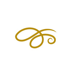 ornament swirl line victorian