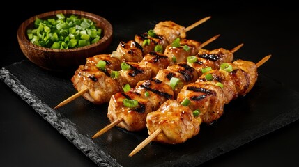 The Grilled Chicken Skewers