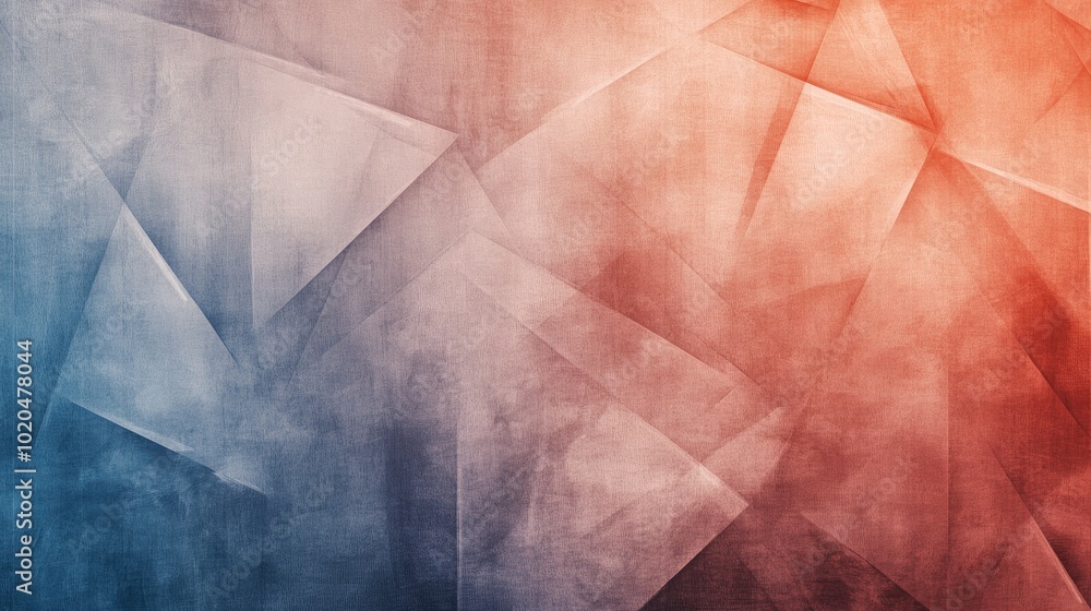 Poster a seamless abstract background featuring transparent geometric shapes layered in a beautiful arrange