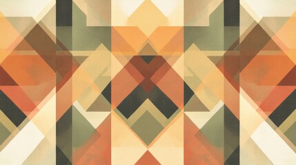 Obraz premium A sophisticated background featuring overlapping transparent geometric shapes, arranged in a seamless abstract pattern