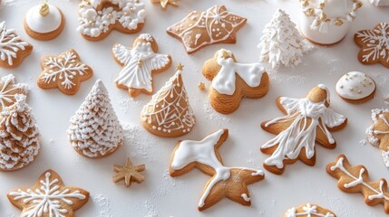 The Gingerbread Cookies Display