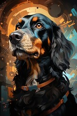 English Cocker Spaniel dog