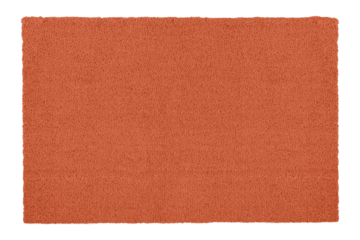 Orange doormat  png sticker, transparent background