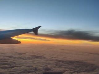 Sunset from my flight