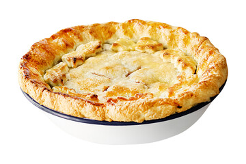 Cherry pie png, transparent background