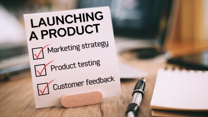 Checklist for Launching a Product