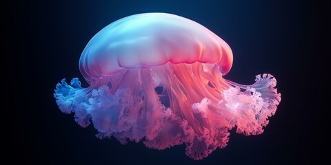 Fototapeta premium Beautiful Jellyfish in the Ocean