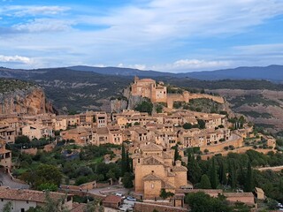 Obraz premium Alquezar, Huesca, España