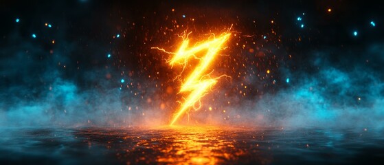 Explosive Battle Scene in Videogame Artwork